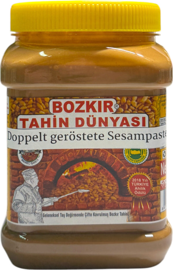 Doppelt Geröstete Sesampaste aus Konya Bozkir 935g