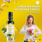 Zühre Ana | Zitrone, Knoblauch & Petersilie Essig (500ml)