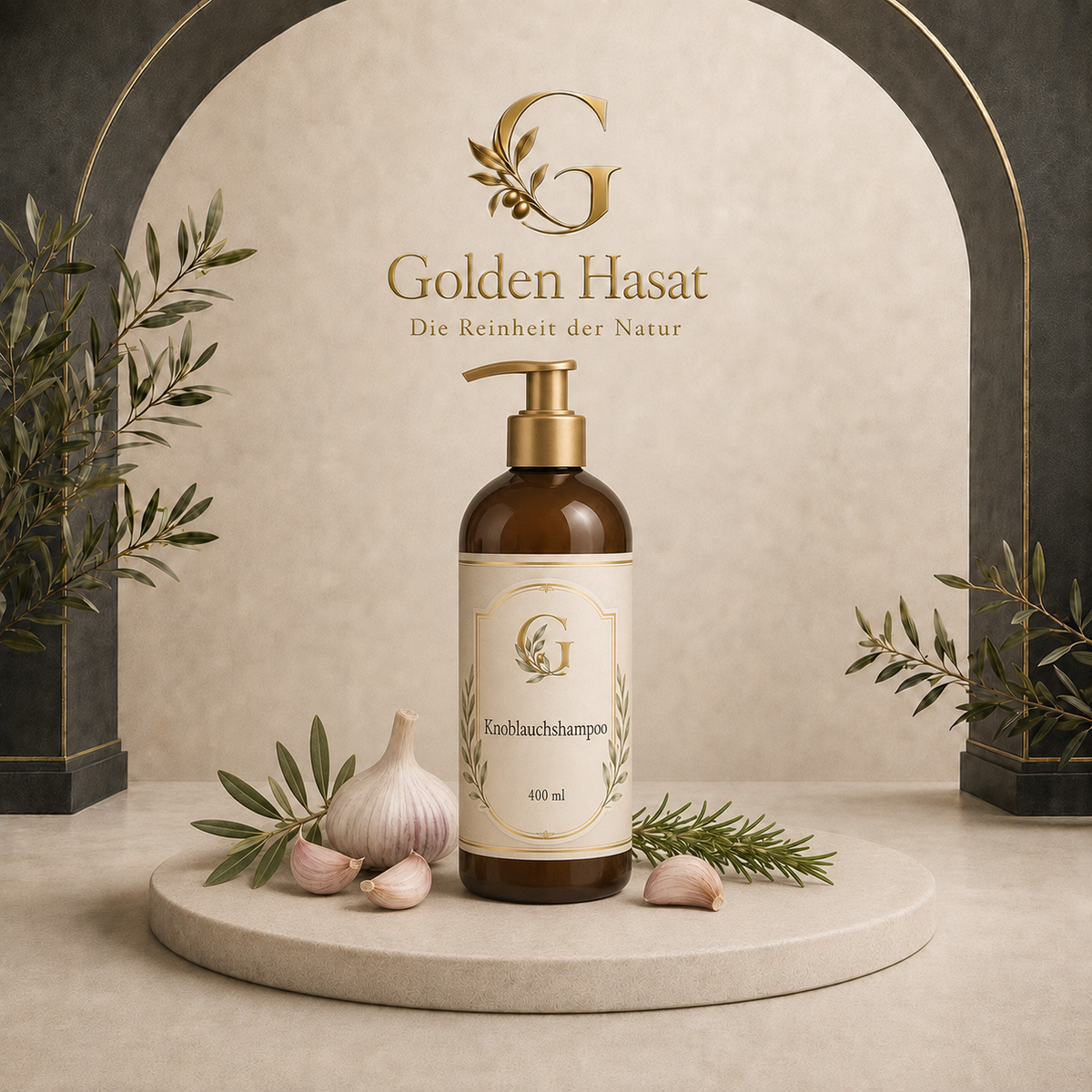 Knoblauchshampoo – 400 ml