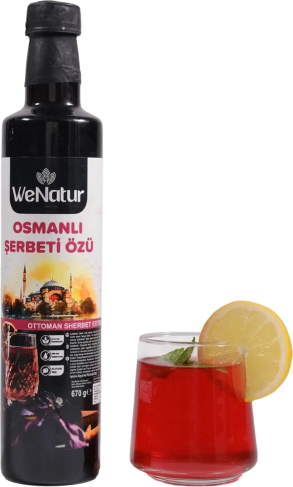Osmanischer Sherbet Extrakt – Traditionelle Rezeptur 670ml