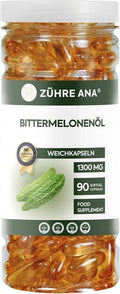 Zühre Ana | Bittermelonenöl Weichkapseln 1300mg (90 Kapseln)