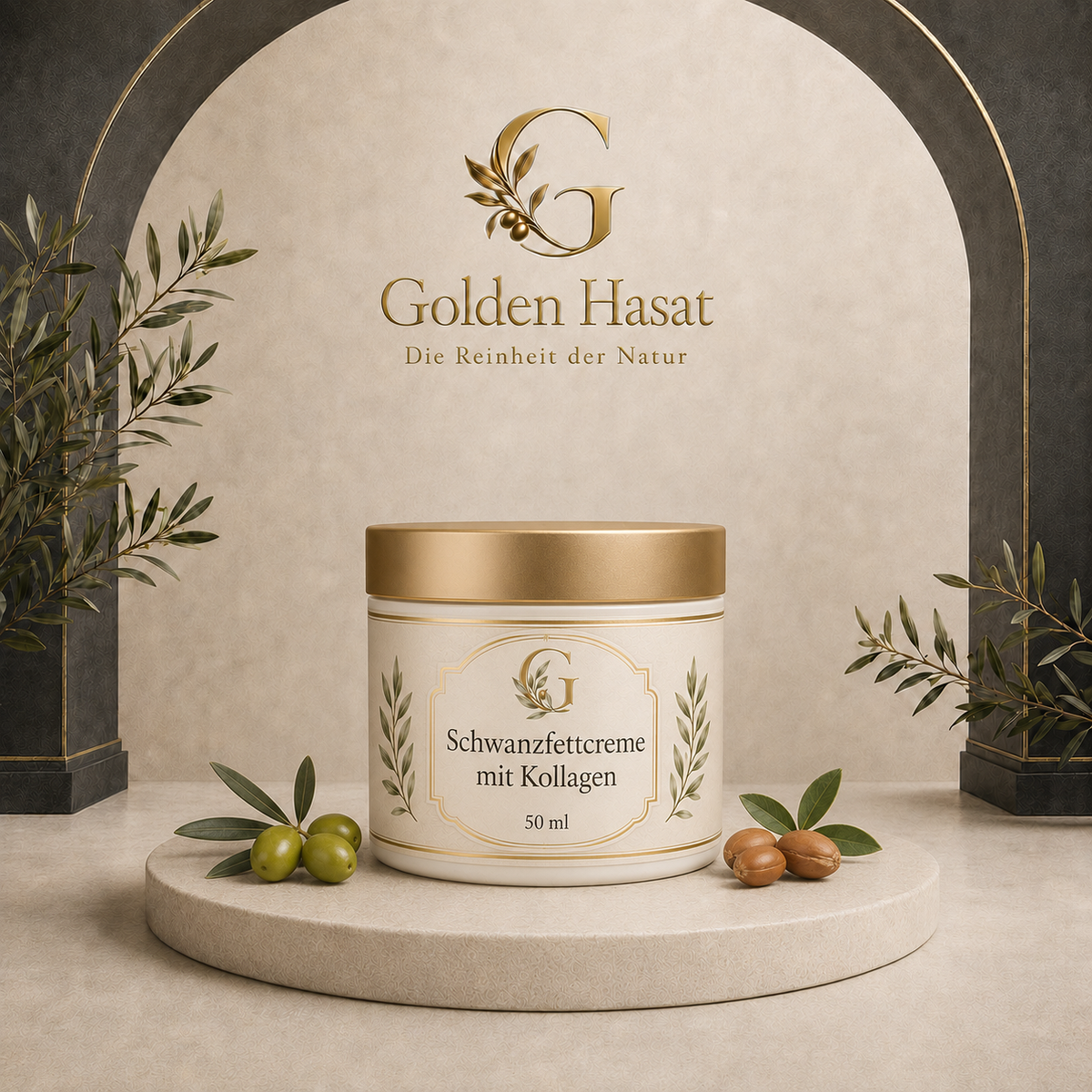 Schwanzfettcreme mit Kollagen – 50 ml