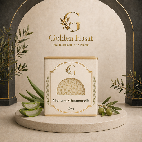 Aloe-vera-Schwammseife – 120 g