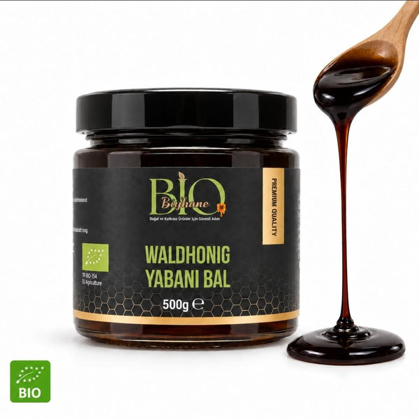 Waldhonig (Honigtauhonig) – dunkler naturbelassener Rohhonig – 500 g