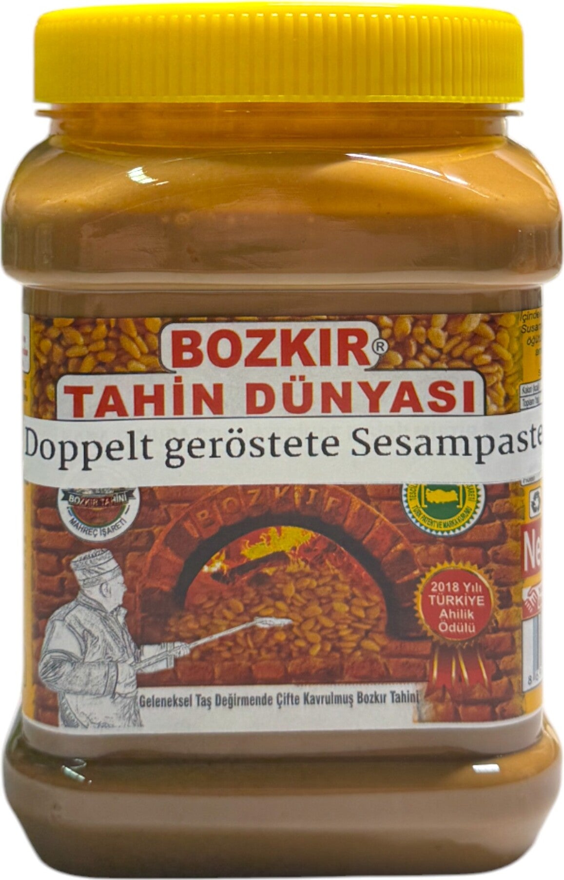 Doppelt Geröstete Sesampaste aus Konya Bozkir 935g