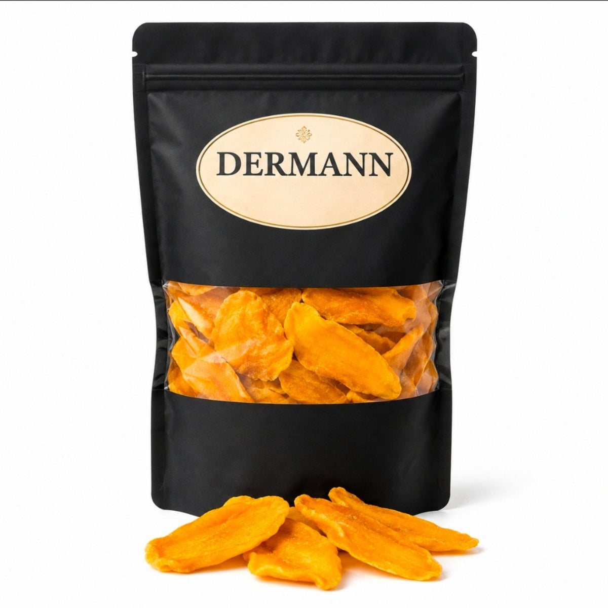 Mango getrocknet – getrocknete Mangoscheiben Premium – fruchtig-süßer Trockenfrucht-Snack – 500 g