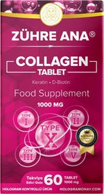 Zühre Ana | Kollagen Kapseln 1000mg - 60 Kapseln