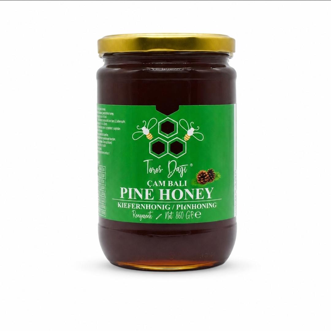 Kiefernhonig – Naturreiner Honig – Çam Balı – Tannenzapfenhonig – 860 g