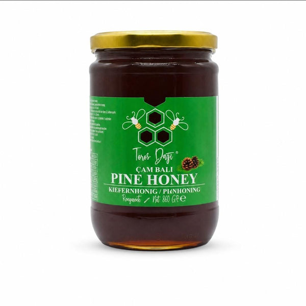 Kiefernhonig – Naturreiner Honig – Çam Balı – Tannenzapfenhonig – 860 g