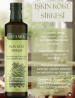 Sifamix – Natürlich fermentierter Işkın-Wurzel Essig aus der wilden Rheum ribes Pflanze (Rhabarberwurzel-Essig)